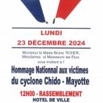 HOMMAGE NATIONALE - MAYOTTE